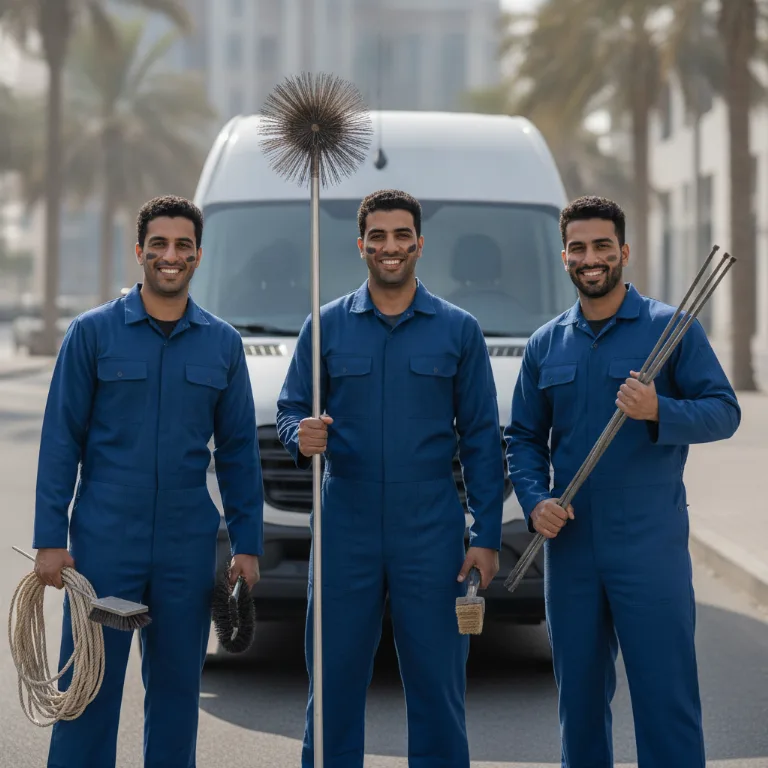Chimney Sweep team in Jebel Ali